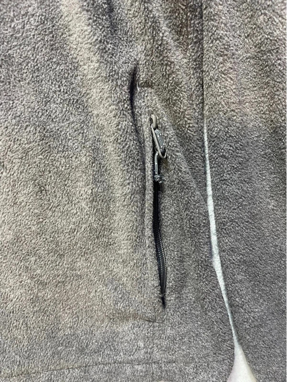 Columbia Women's Fleece Jacket Full Zip Gray Outdoor Hiking XL - Picture 3 of 8